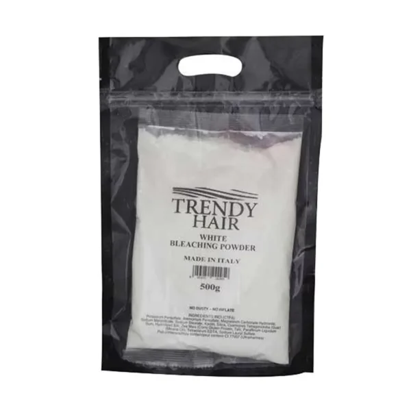 پودر سفید دکلره ایتالیایی Trendy Hair حجم ۵۰۰ گرم